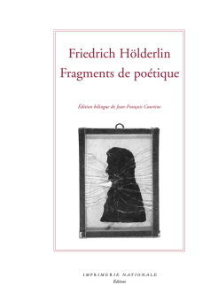 Fragments de poétique