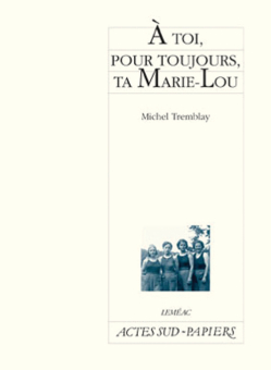 Tremblay — Actes Sud