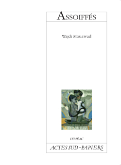 Mouawad — Actes Sud