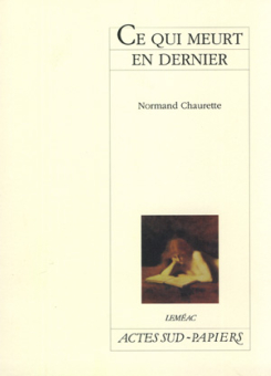 Chaurette — Actes Sud