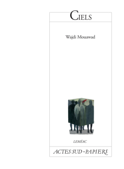 Mouawad — Actes Sud
