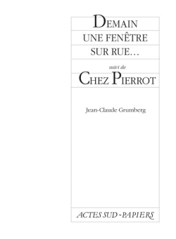 Grumberg — Actes Sud