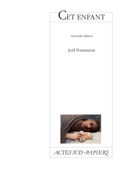 Pommerat — Actes Sud