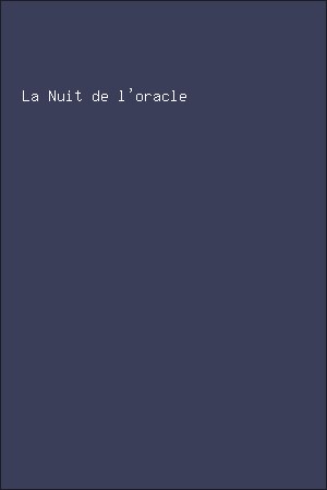 Auster — Actes Sud