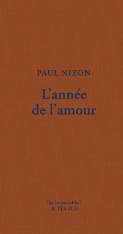 Nizon — Actes Sud