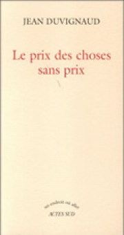 Duvignaud — Actes Sud