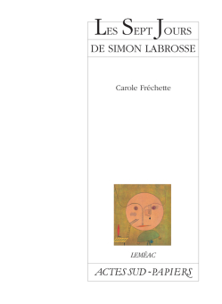 Les sept jours de Simon Labrosse - Si sa