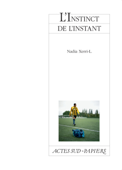 L'Instinct de l'instant
