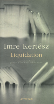 Kertész — Actes Sud