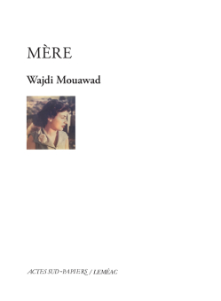 Mouawad — Actes Sud