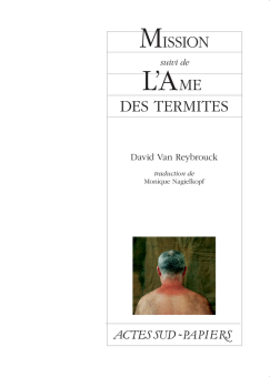 Reybrouck — Actes Sud
