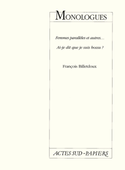Monologues