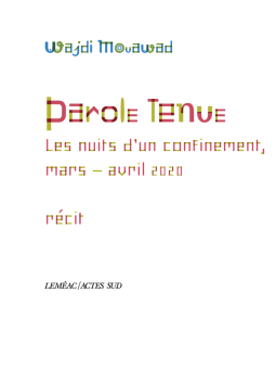 Mouawad — Actes Sud
