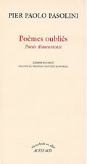 Pasolini — Actes Sud