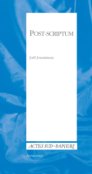 Jouanneau — Actes Sud