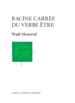 Mouawad — Actes Sud